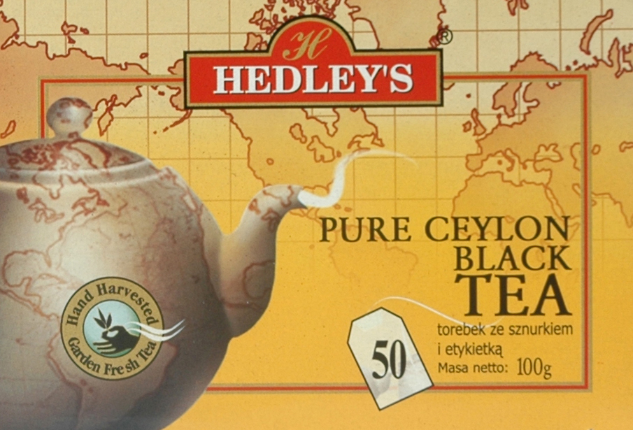 Hedley`s 50ct Pure Ceylon Black Tea